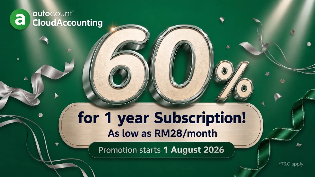 CloudAccounting 60% Promo