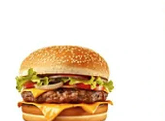 MF Gyros & Burgers Cheeseburger